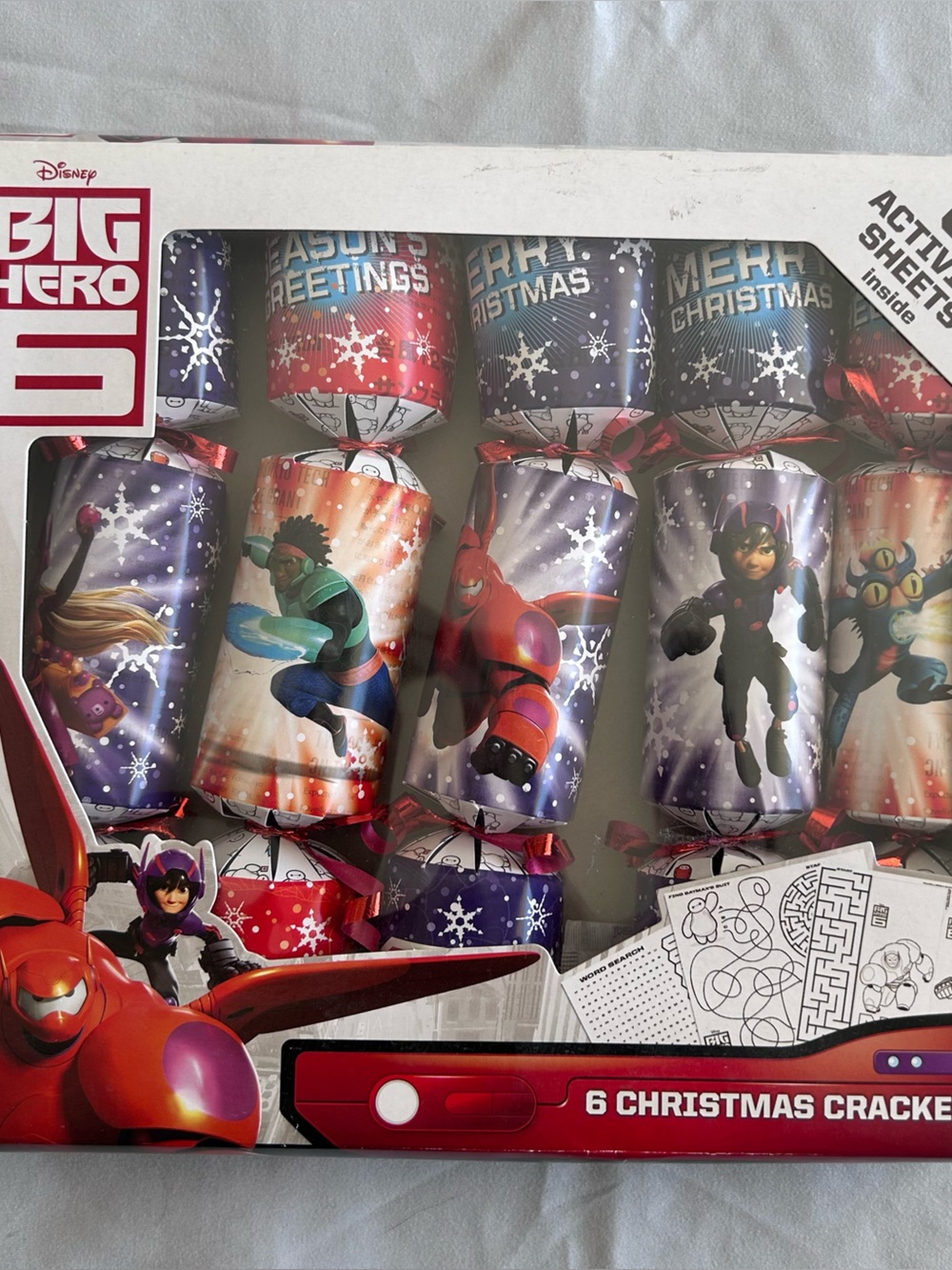 Big Hero 6 Christmas Crackers